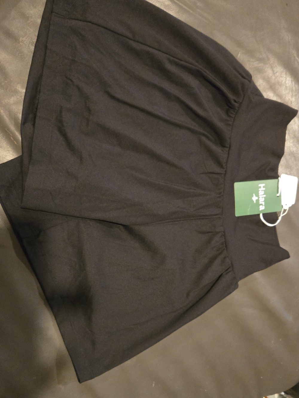 Halara Black 2 In 1 Softly Zero Short